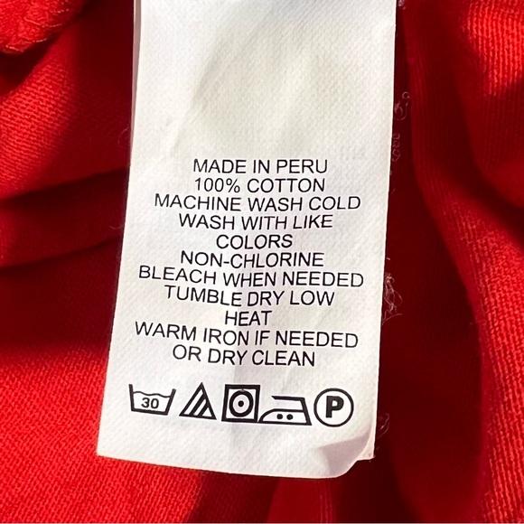 Kate Spade Women’s Sz L Red Eat Cake For Breakfast Tee Shirt Graphic Print - Picture 11 of 11